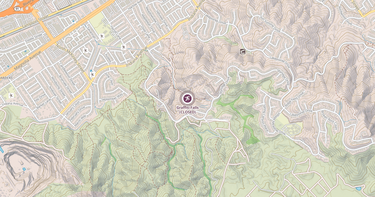 Map preview of Graffiti Falls (CLOSED)