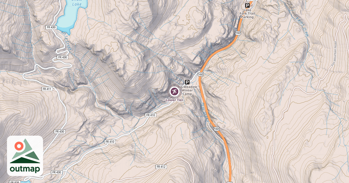 Map of Lower Tier