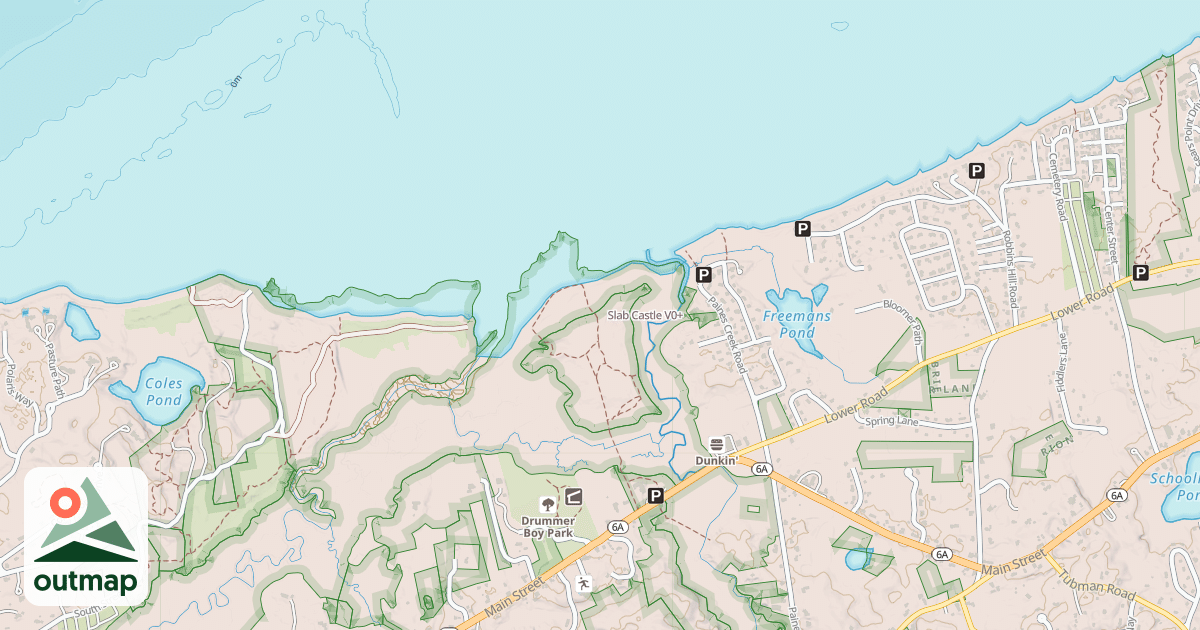 Map of Slab Castle