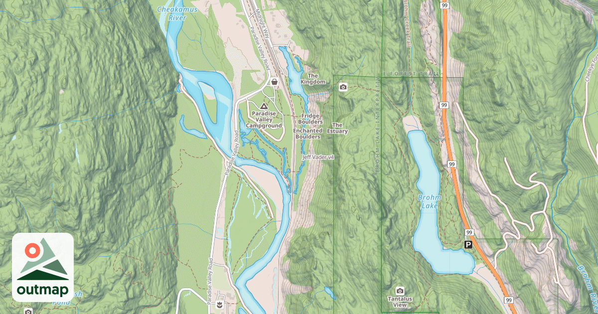Map of Jeff Vader
