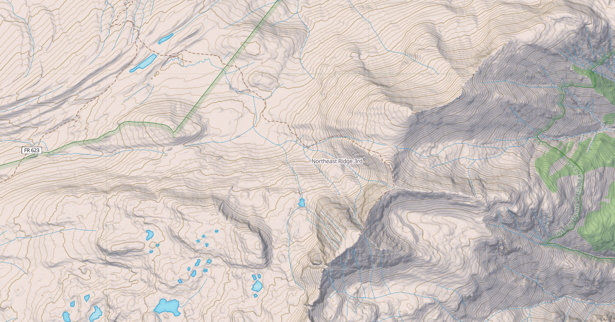 Map preview of Northeast Ridge