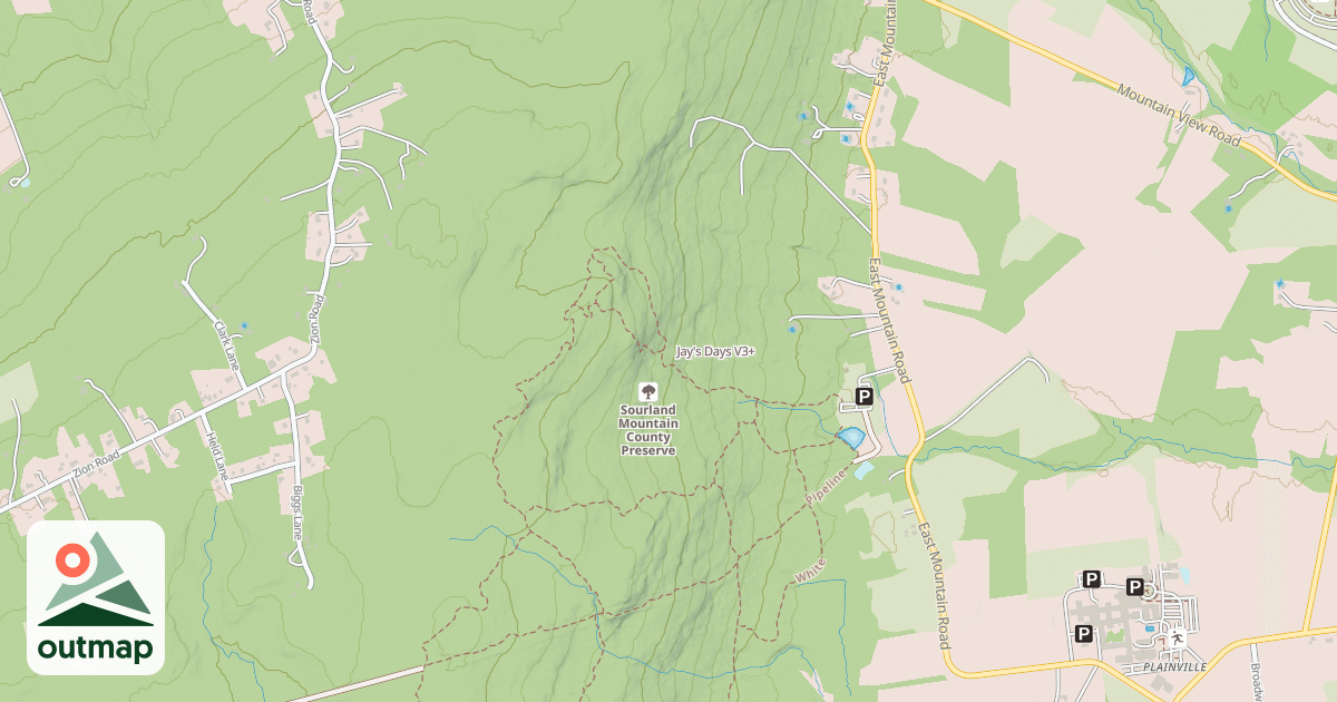 Map of Jay's Days