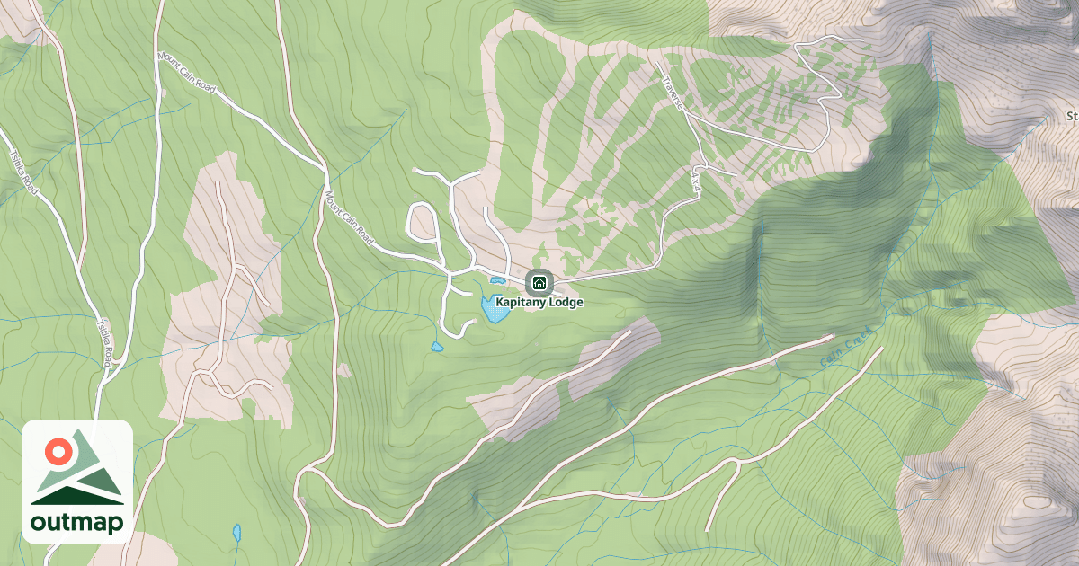 Map of Kapitany Lodge