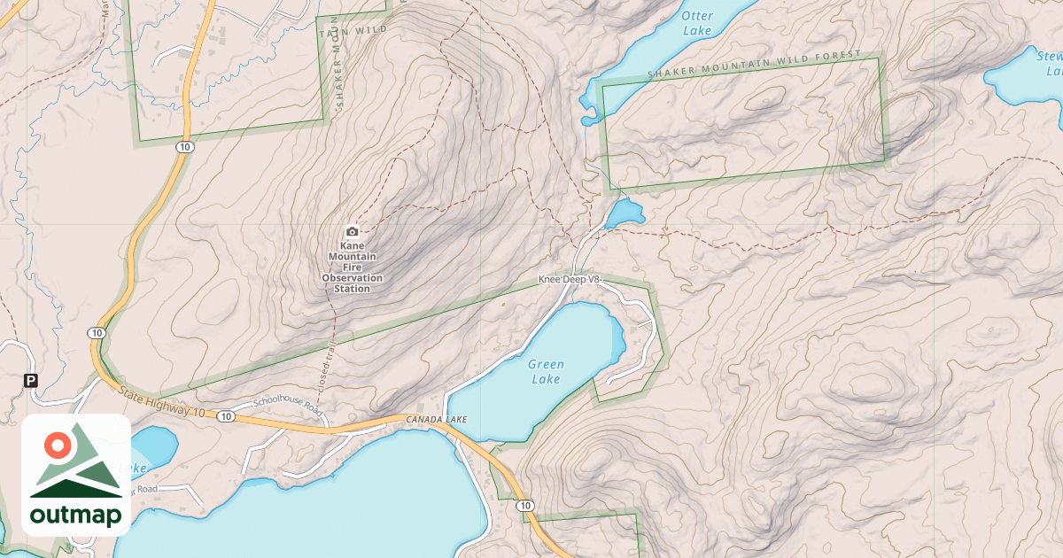 Map of Knee Deep