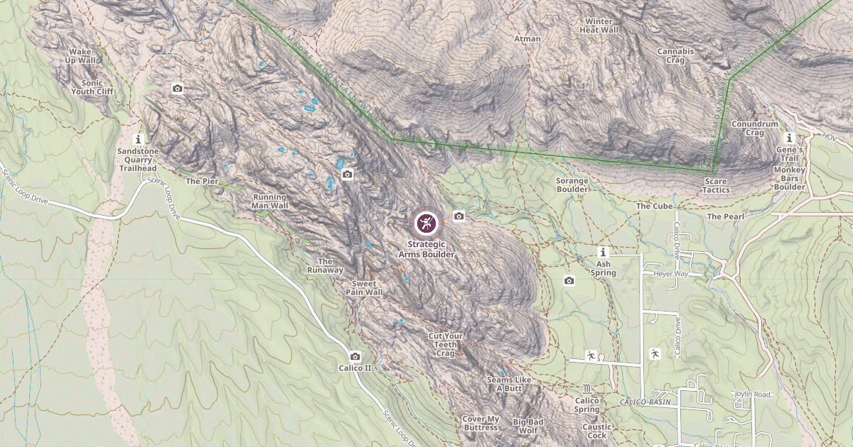 Map preview of Strategic Arms Boulder