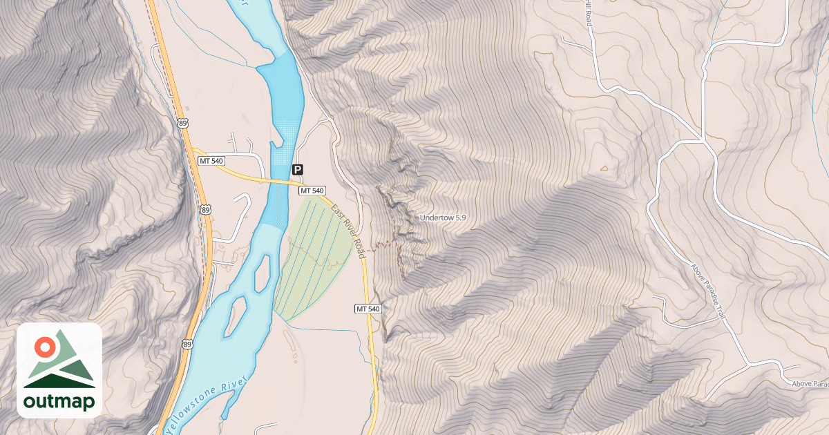 Map of Undertow