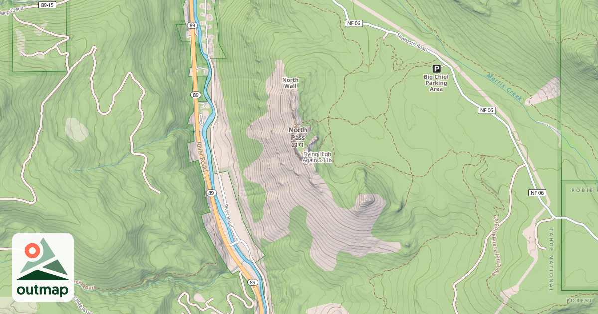 Map of Flying High Again