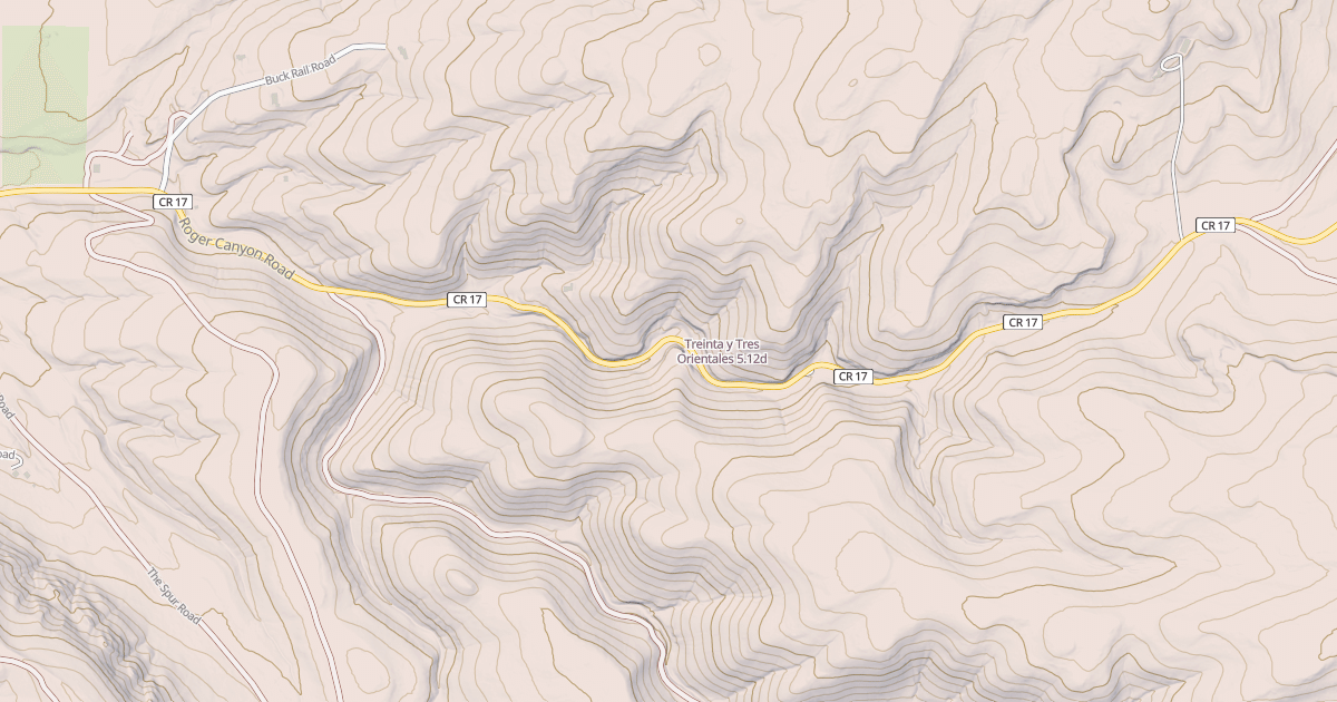 Map preview of Treinta y Tres Orientales