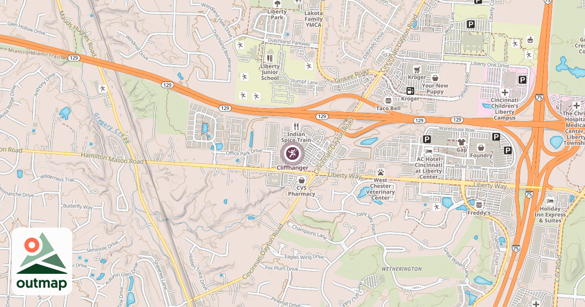 Map of Cliffhanger
