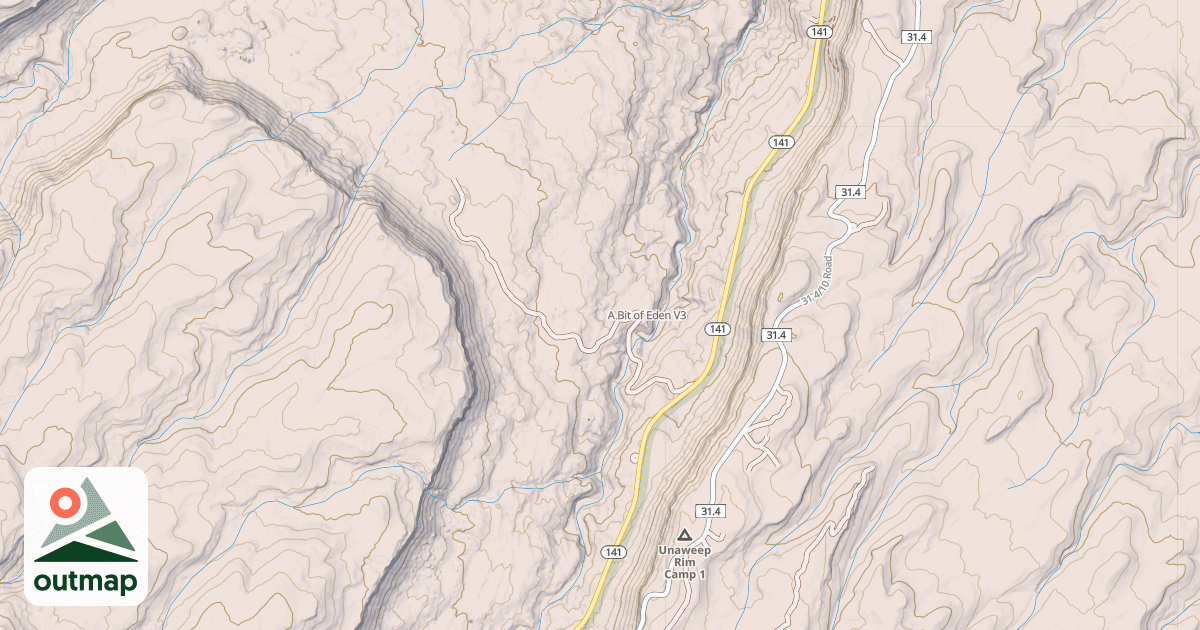 Map of A Bit of Eden