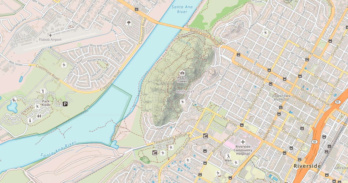 Map preview of Beryllium