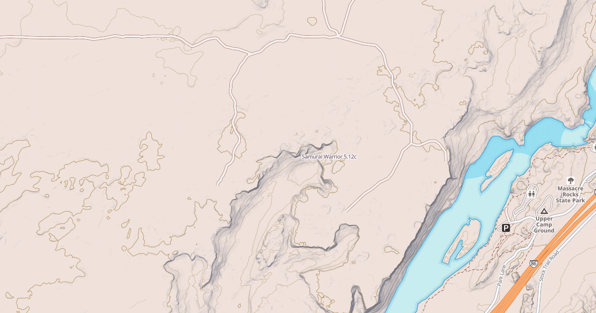 Map preview of Samurai Warrior