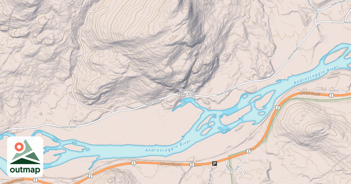 Map of The Finger Peeler