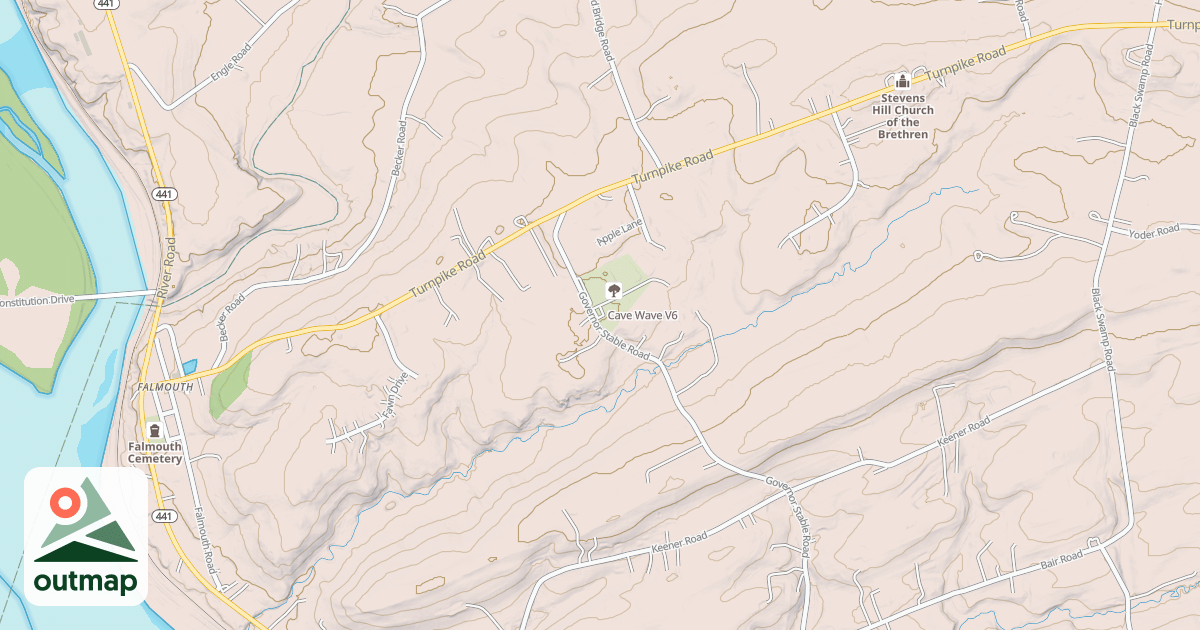 Map of Cave Wave