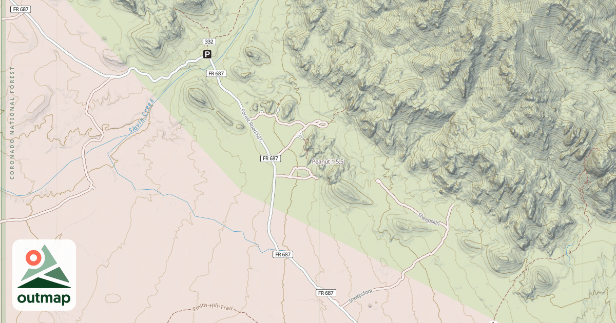 Map of Peanut 1