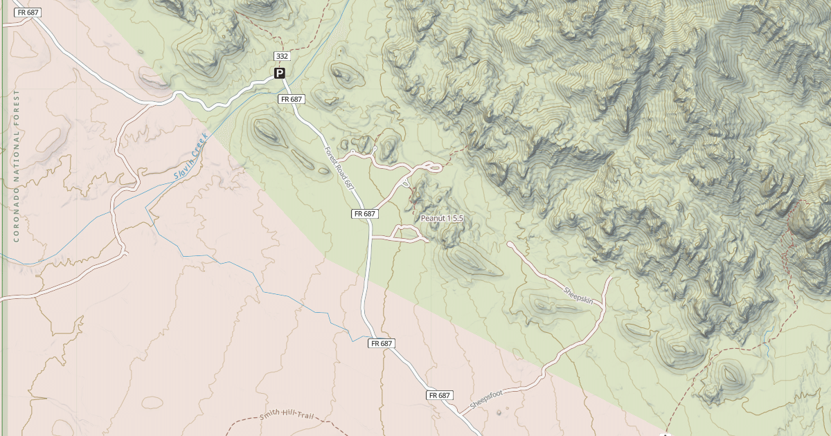 Map preview of Peanut 1