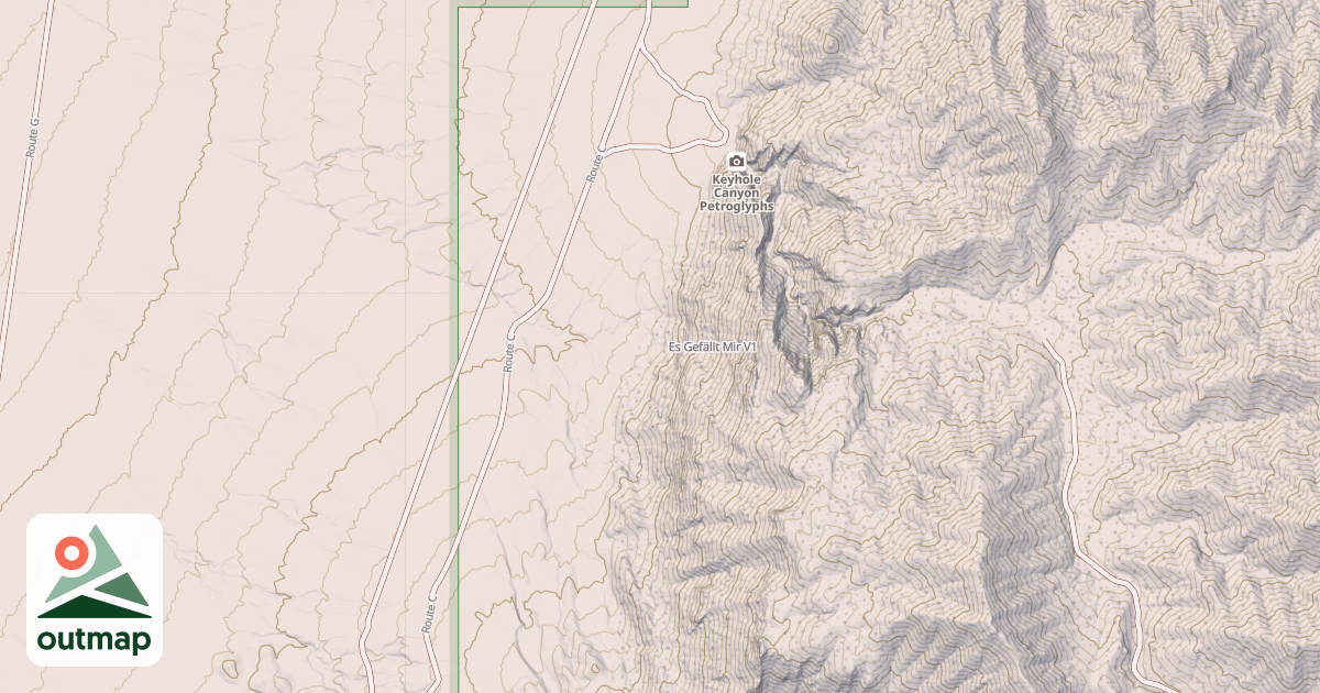 Map of Es Gefällt Mir