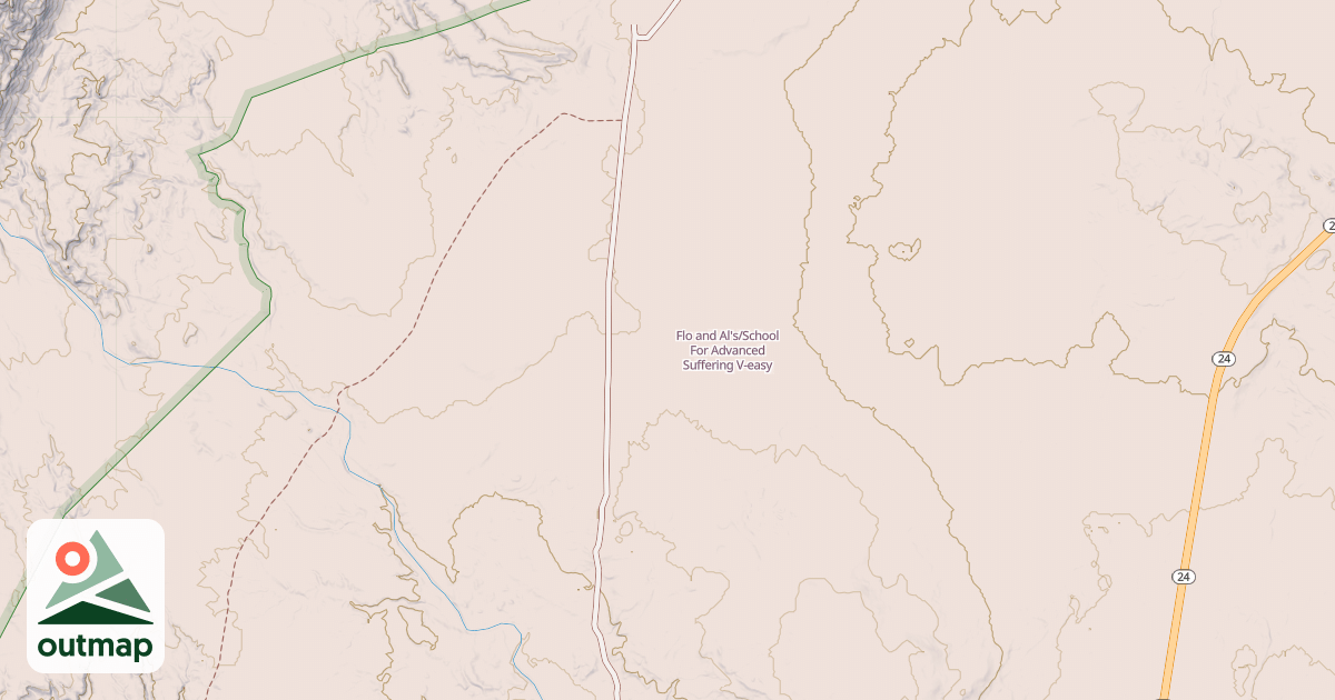 Map of Flo and Al's/School For Advanced Suffering