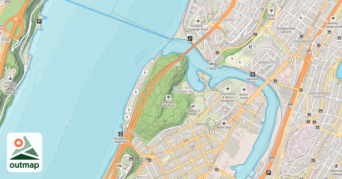 Map of Project:  Grey Silhouette