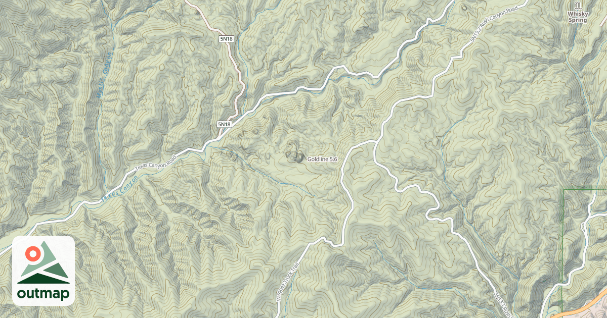 Map of Goldline