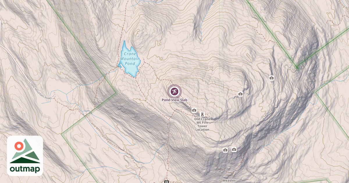 Map of Pond View Slab