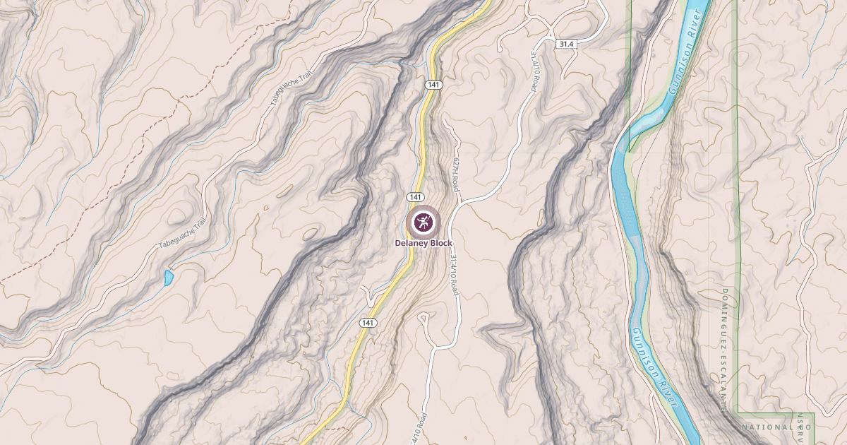 Map preview of Delaney Block