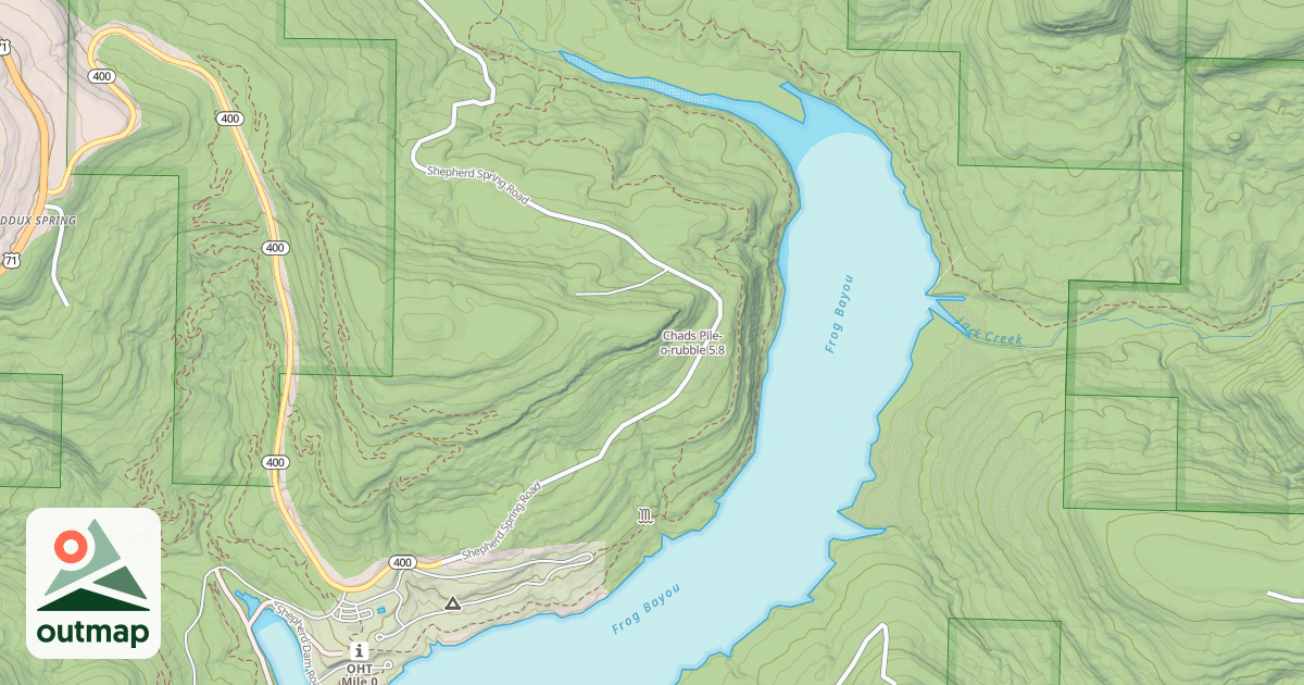 Map of Chads Pile-o-rubble