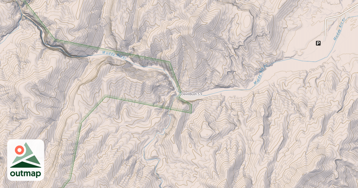 Map of Devil Bush