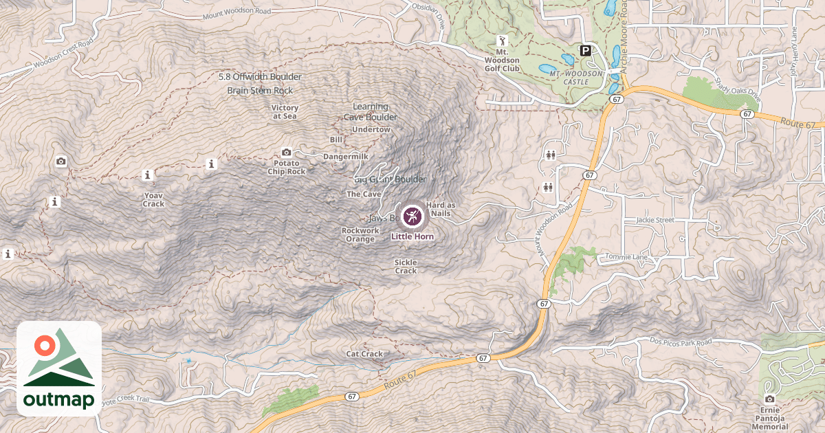 Map of Little Horn