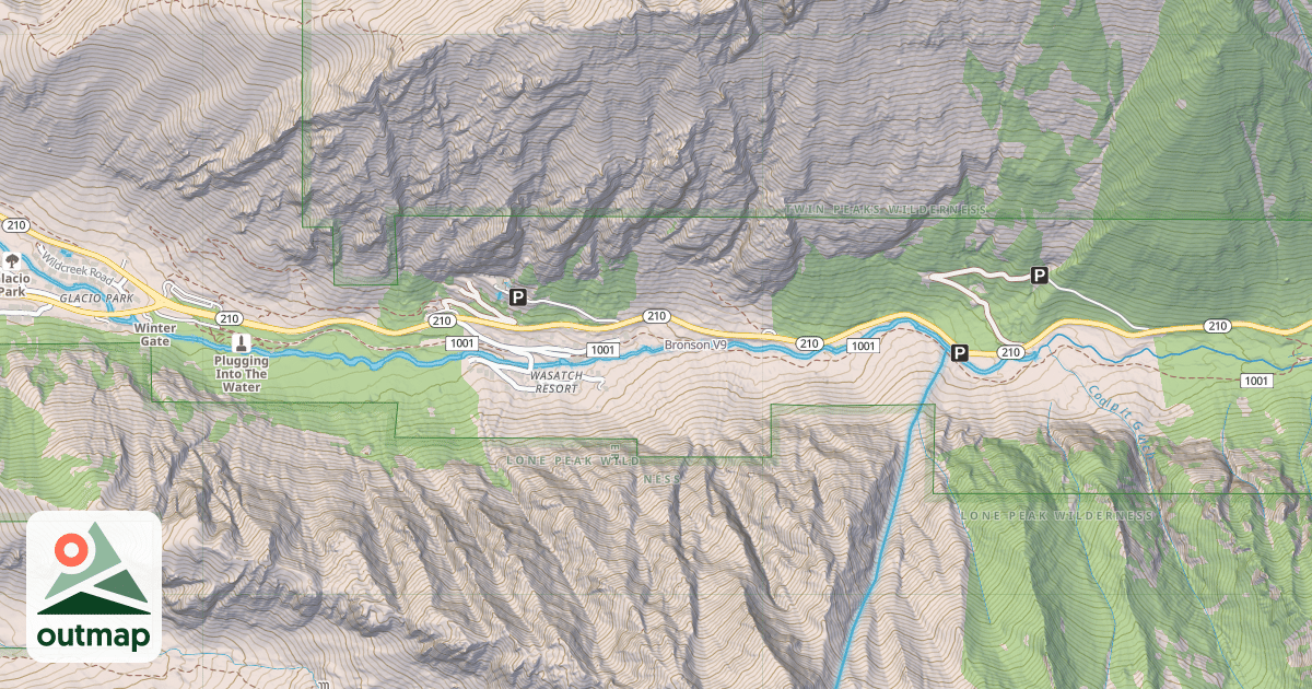 Map of Bronson