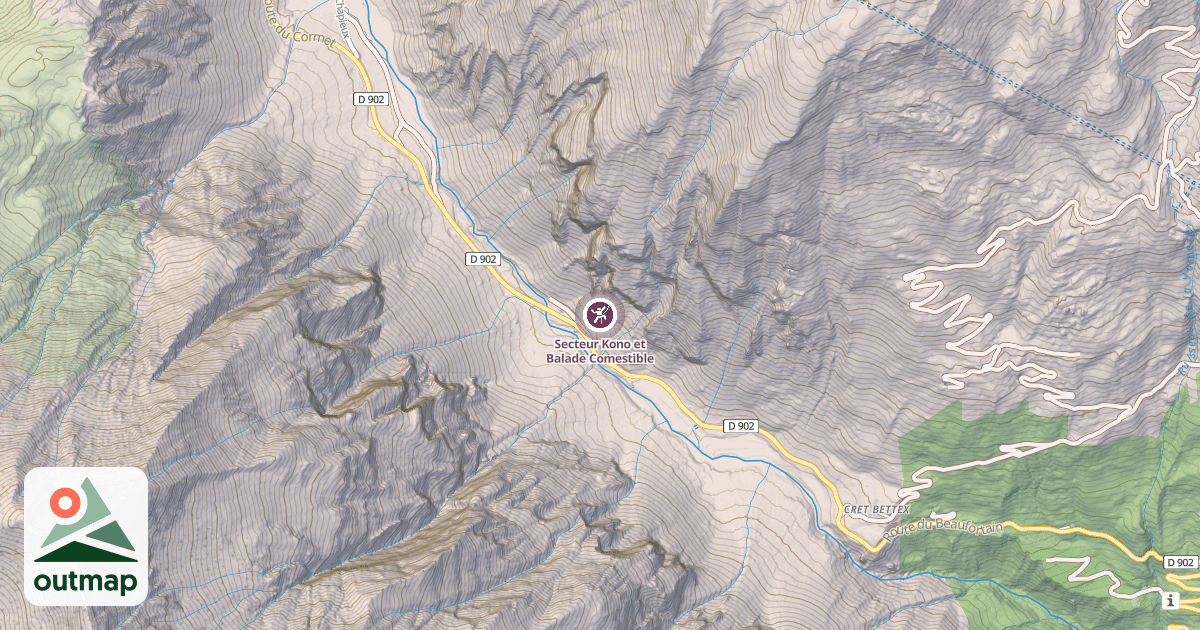Map of Secteur Kono et Balade Comestible