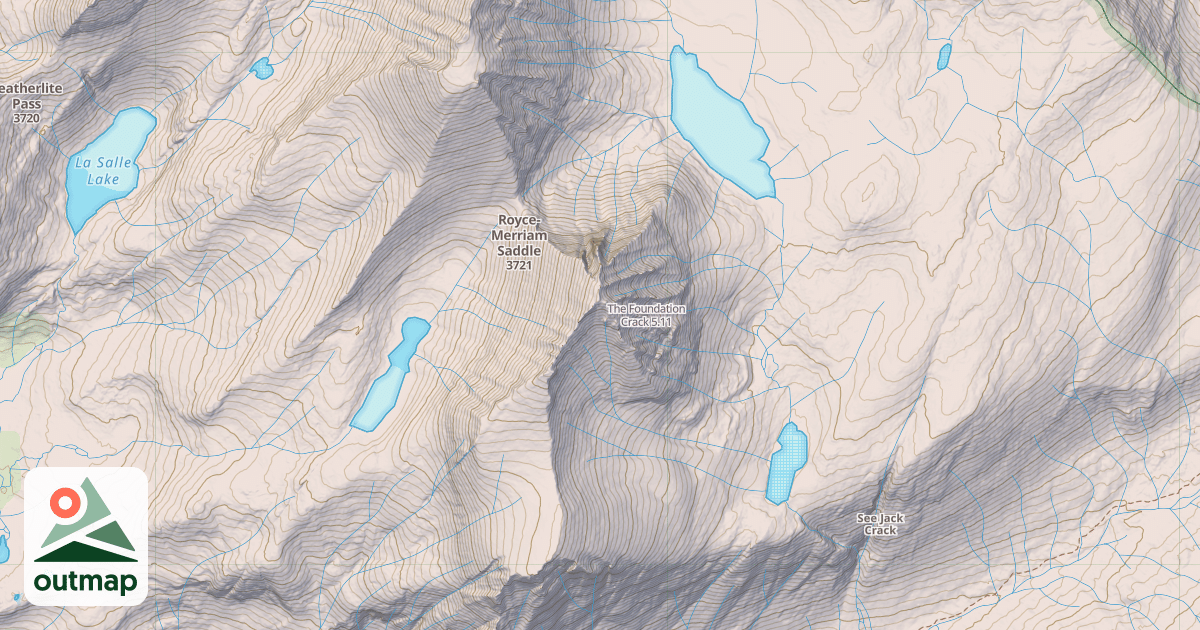 Map of The Foundation Crack