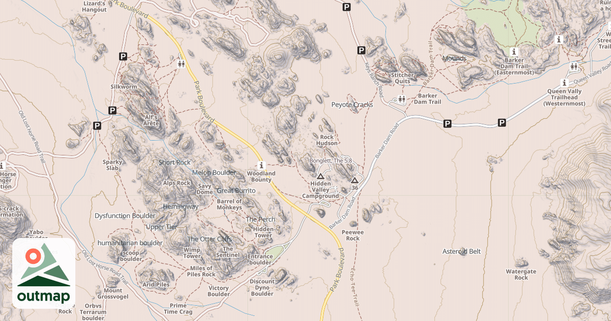 Map of Bonglett, The