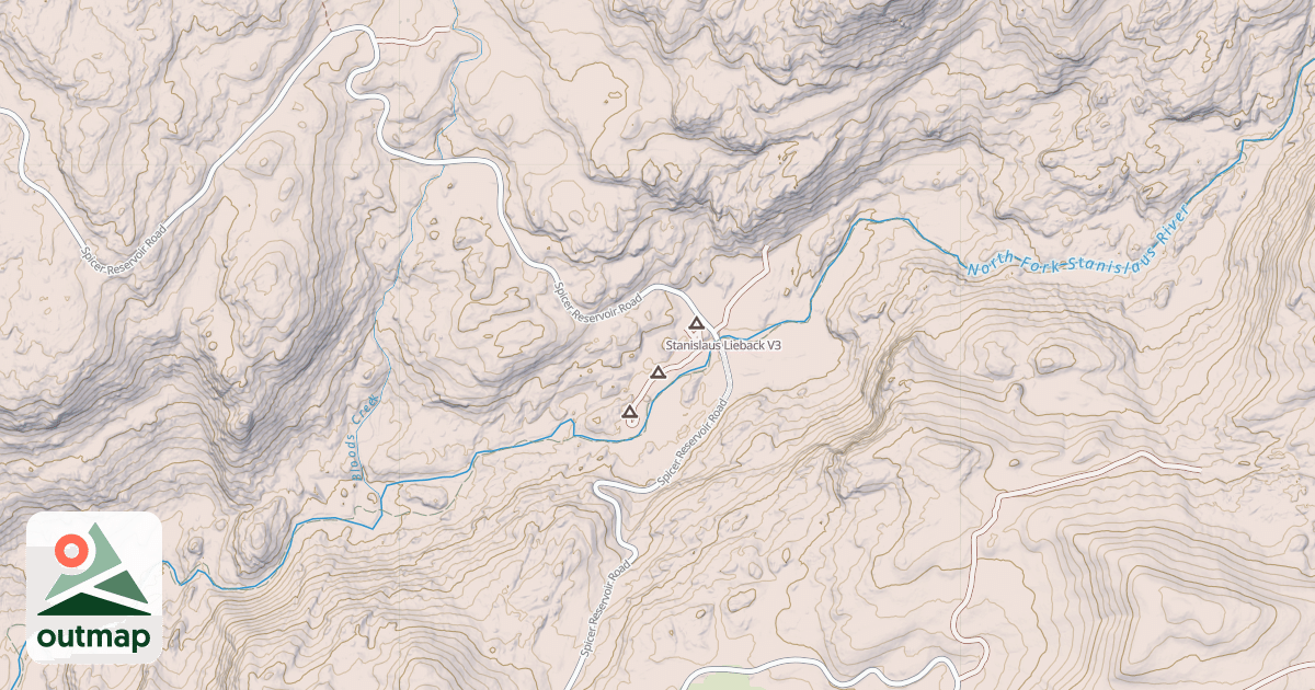 Map of Stanislaus Lieback
