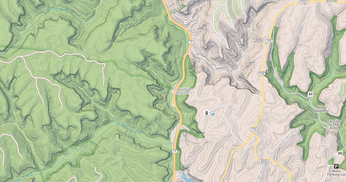 Map preview of Roadside Attraction