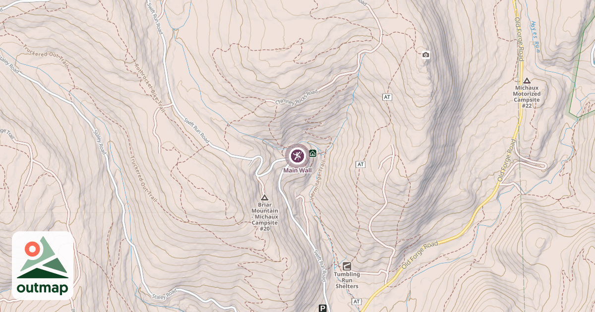 Map of Main Wall