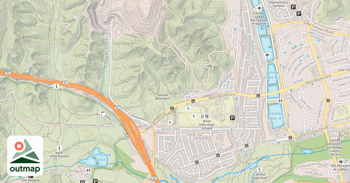 Map of 10a Face