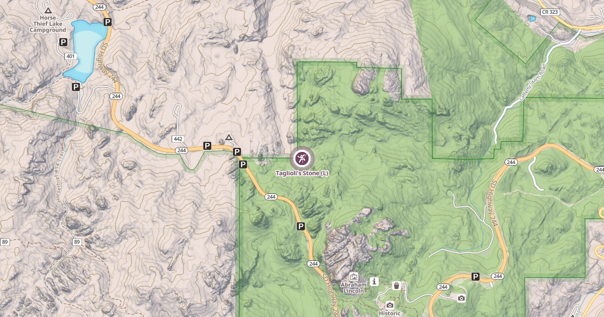 Map preview of Taglioli's Stone (L)