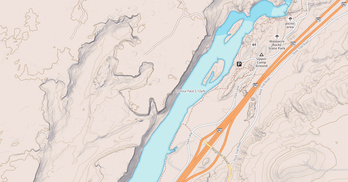 Map preview of In Your Face