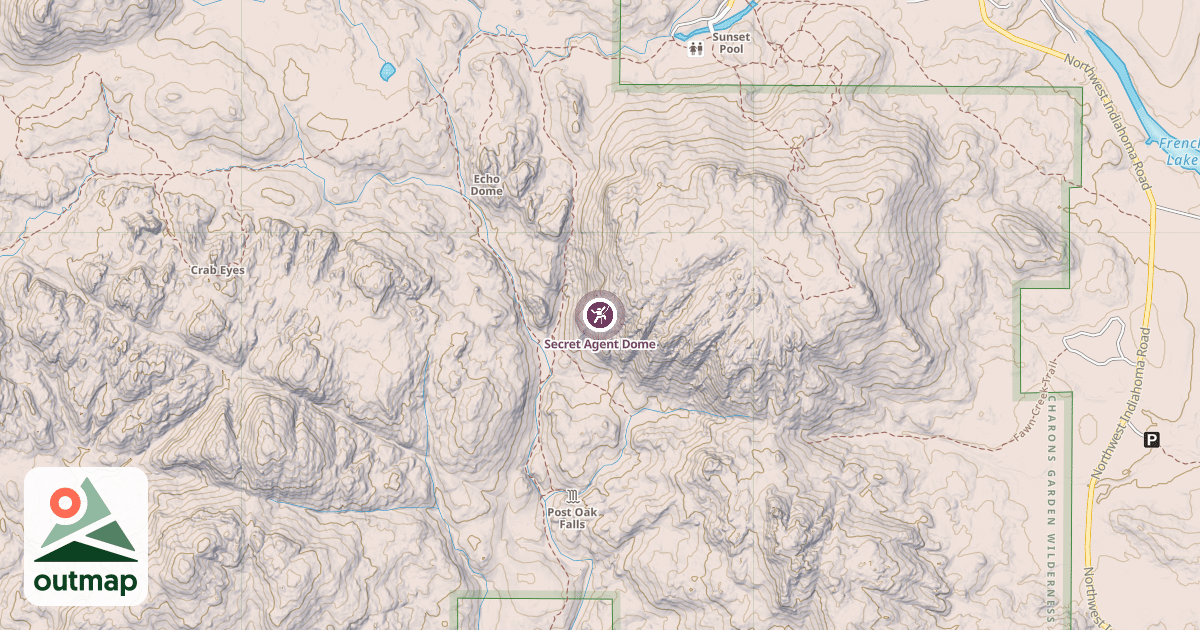 Map of Secret Agent Dome