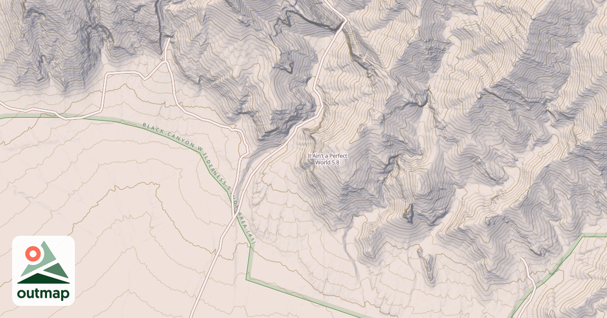 Map of It Ain't a Perfect World