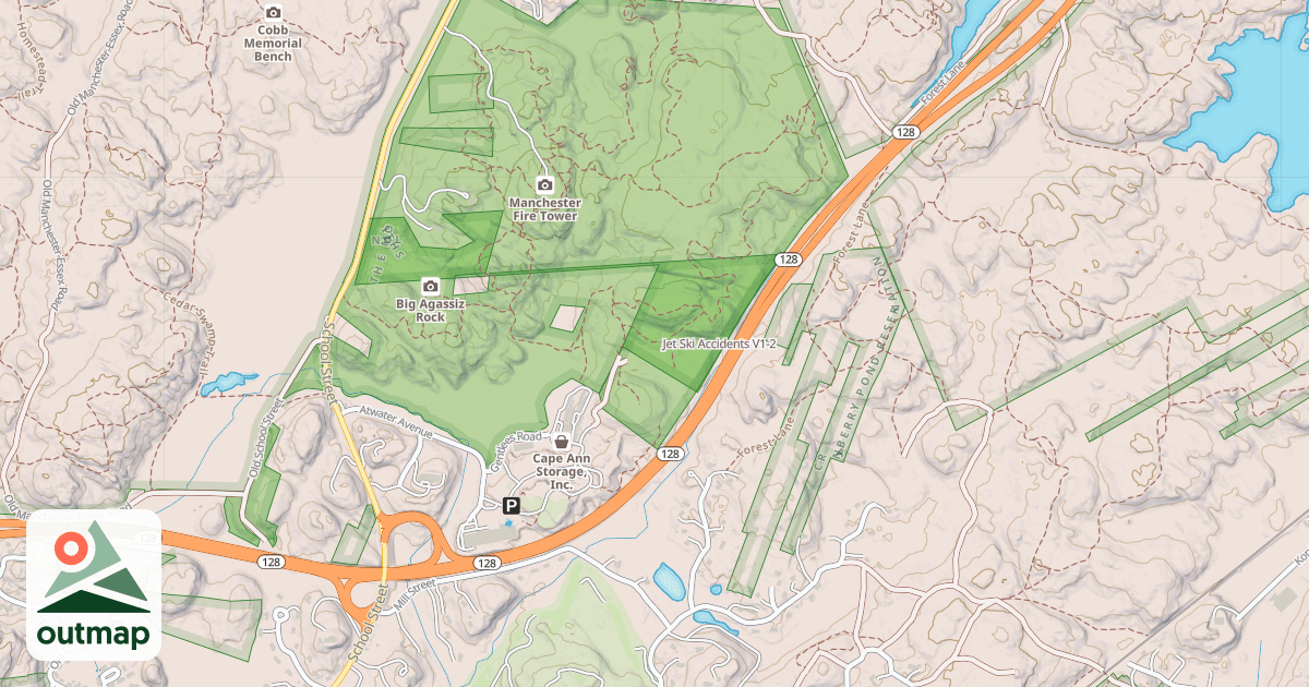 Map of Jet Ski Accidents