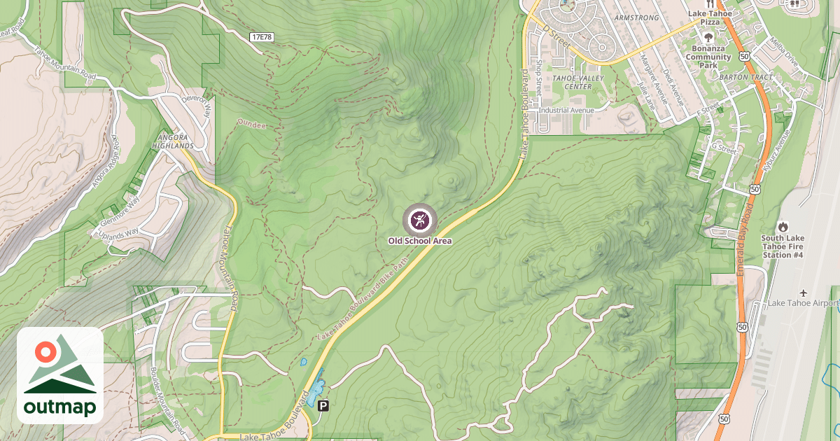 Map of Old School Area