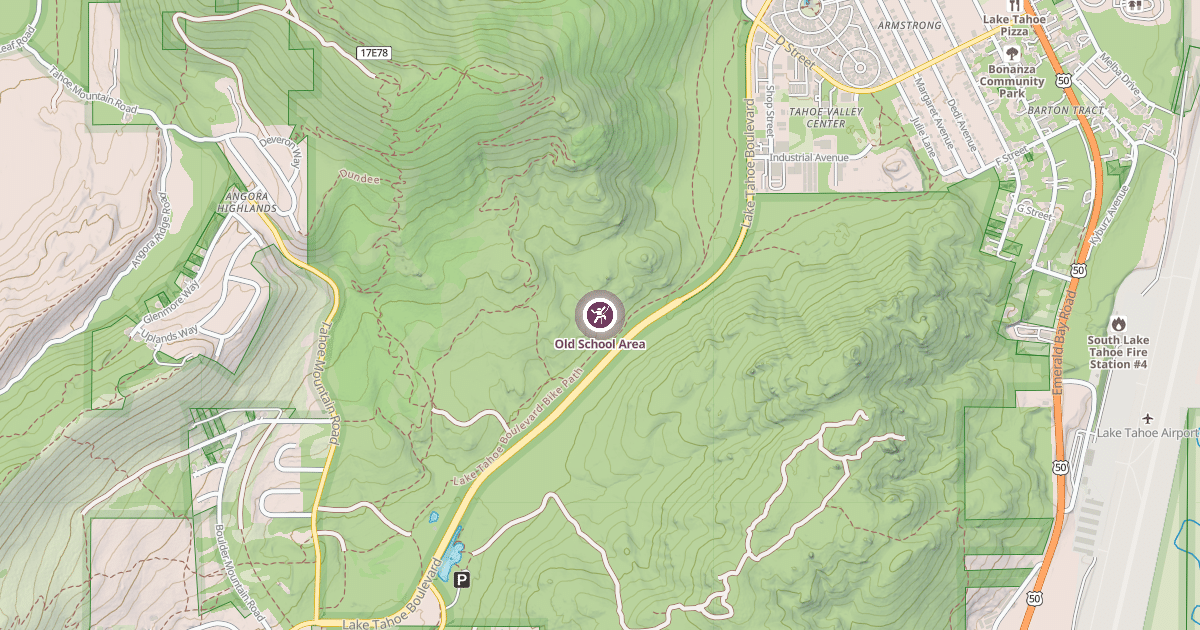 Map preview of Old School Area