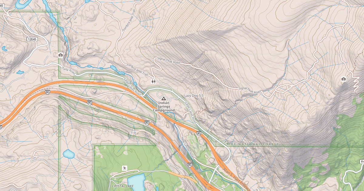 Map preview of Lazy Dog