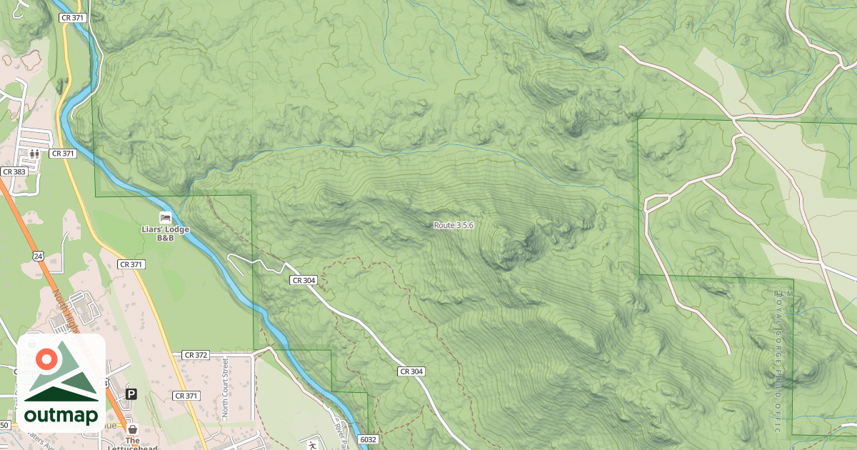 Map of Route 3