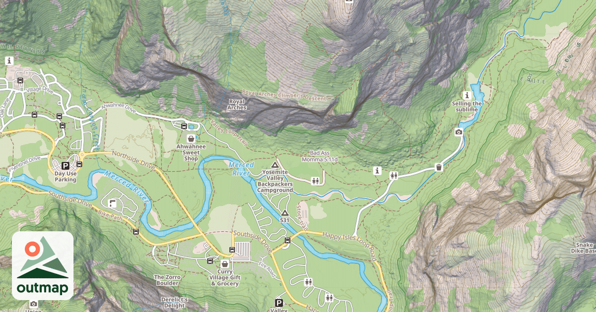 Map of Bad Ass Momma