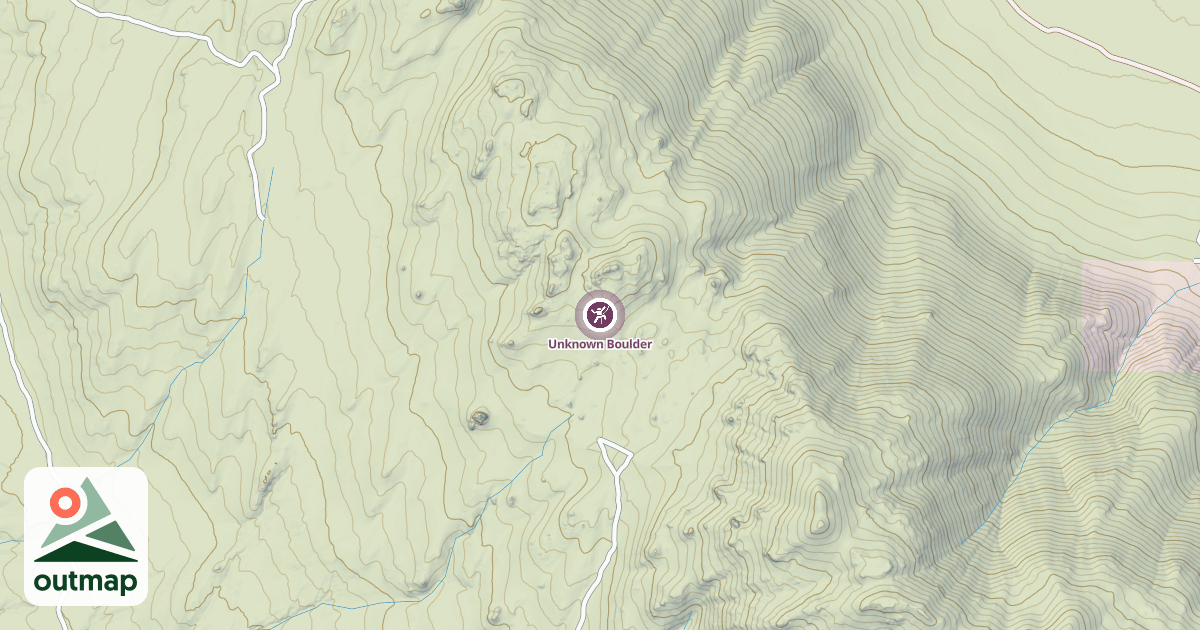 Map of Unknown Boulder