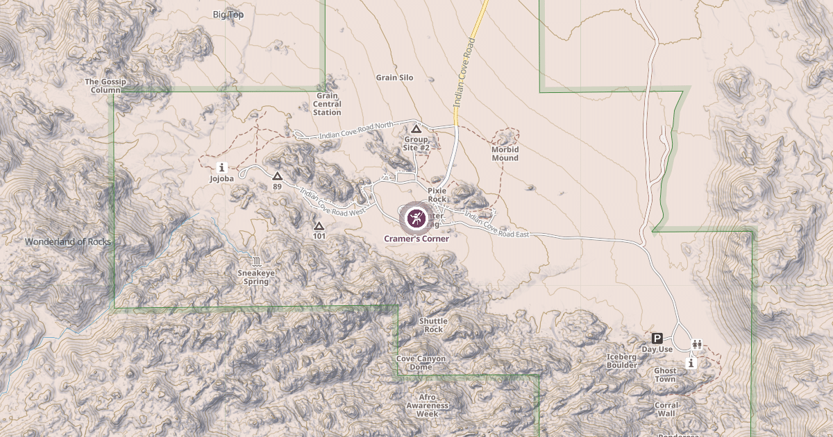 Map preview of Cramer's Corner