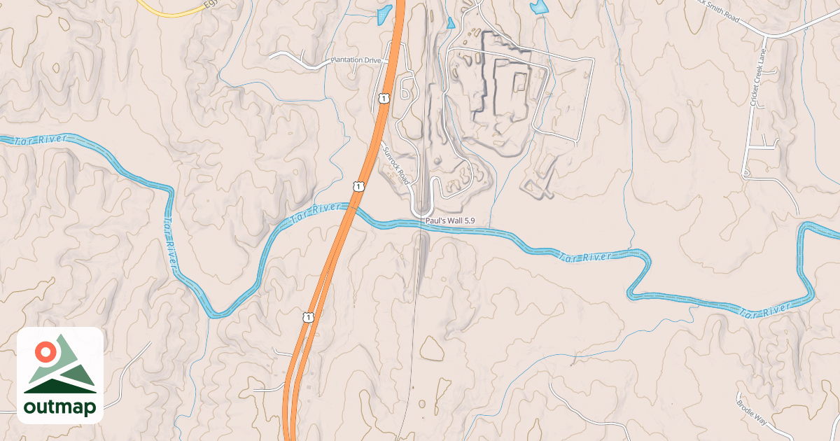 Map of Paul's Wall